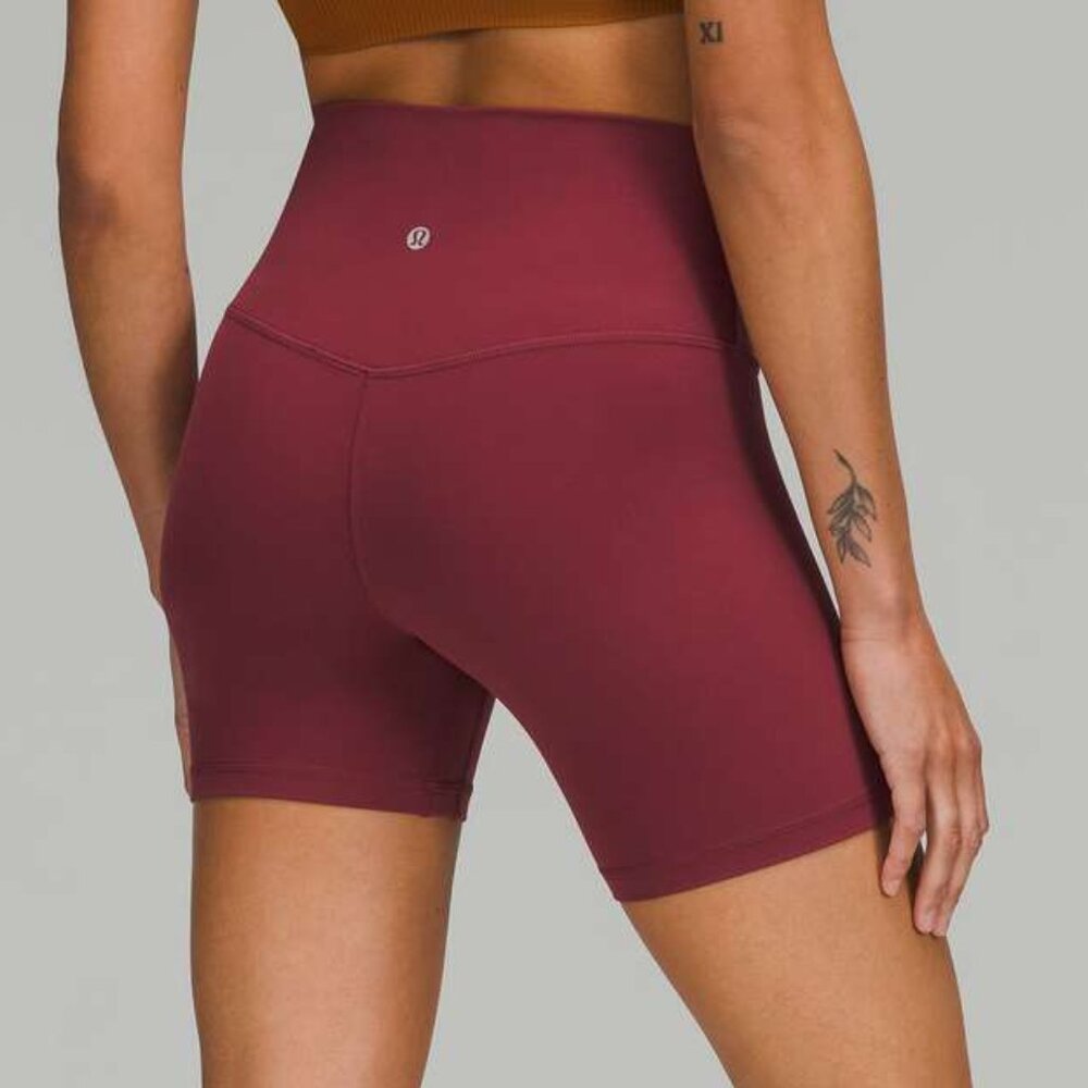 Align High-Rise Short 6" - Mulled Wine lululemon